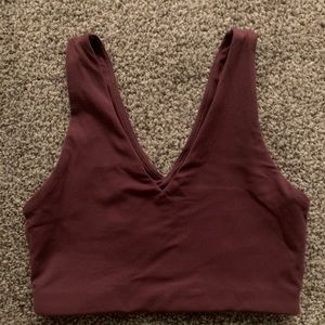 Gymshark solo crop top